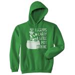 Funny St. Patrick's Day Hoodie - I Carry Snacks