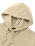 Men's Lightweight Hooded Graphic Sweatshirt - Khaki
