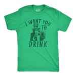 Green St. Patrick's Day Drink Graphic Tee