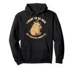 Funny Capybara Hoodie: "Everyone Annoys Me