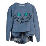 We Are All Mad Here Halloween Cat T-Shirt