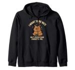 Funny Capybara Hoodie: "Everyone Annoys Me" Design