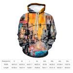 Trippy Abstract Art Hoodie for Men and Women