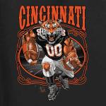 Cincinnati Fan Graphic Hoodie for Football Lovers