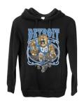 Detroit Fan Fantasy Football Graphic Hoodie - Black XXL