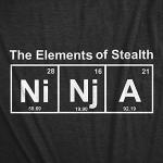 Funny Ninja Stealth T-Shirt for Men