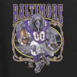 Baltimore Fan Fantasy Football Graphic Hoodie, 3X-Large