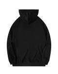 Niepce Inc Black Graphic Hoodie for Men