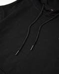 Niepce Inc Black Graphic Hoodie for Men