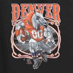 Denver Fan Graphic Hoodie - Wild Bobby Design