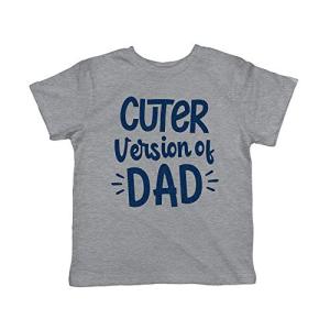 Funny Toddler T-Shirt: Dad's Cuter Mini Me