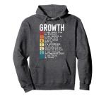Growth Mindset Positive Quote Pullover Hoodie