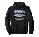 Sarcasm Lover's Little Thing Funny Hoodie