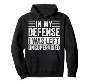 Unsupervised? Funny Vintage Graphic Hoodie
