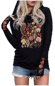 Cute Boho Graphic Tee for Women