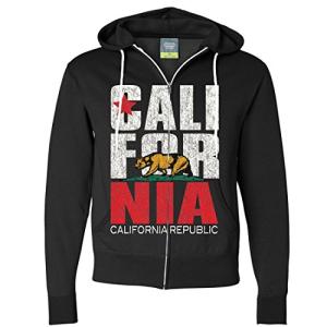 California Republic Vintage Dolphin Zip-Up Hoodie