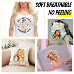 Vintage Iron-On Transfer Stickers for T-Shirts