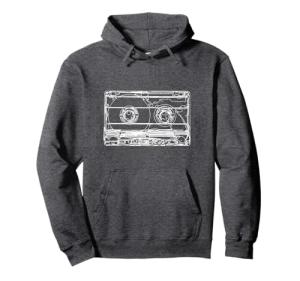 Retro 90s Mixtape Cassette Hoodie for Parties