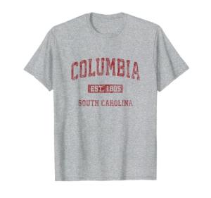 Columbia SC Vintage Athletic Sports T-Shirt