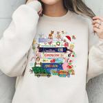 90s Movies Christmas Sweatshirt for Women