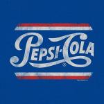 Pepsi Cola Hoodie for Men - Blue Heather