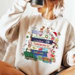 90s Movies Christmas Sweatshirt for Women