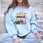 90s Movies Christmas Sweatshirt for Women