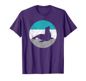 Sea Lion Vintage Style Tee for Everyone