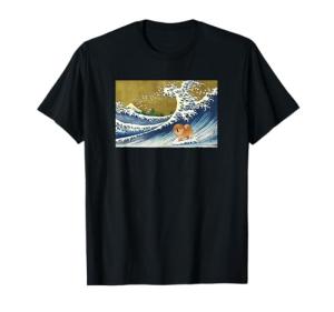 Funny Vintage Surfing Chow Lover T-Shirt