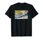 Funny Vintage Surfing Chow Lover T-Shirt