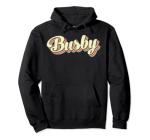 Retro Baseball Font Busby T-Shirt