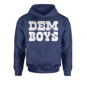 Dallas Dem Boys Youth Hoodie - Navy Blue