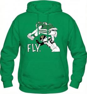 Fly Football Fan T-Shirt - Dynamic Graphic Tee
