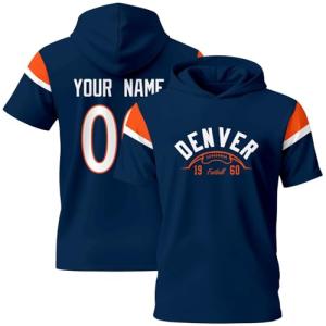 Custom Denver Hoodie T-Shirt for Men and Youth