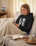 Volleyball Hoodies for Teen Girls and Women