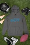 Grit Detroit Football Youth Hoodie - Black X-Large