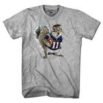 Squirrelman Graphic Tee for New England Fans