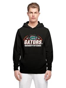 GATORS Football Graphic Black Hoodie for Men