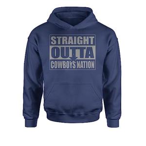 Youth Hoodie - Straight Outta Cowboys Nation