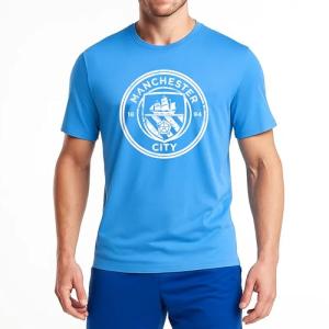 Manchester City FC Cotton T-Shirt - Light Blue