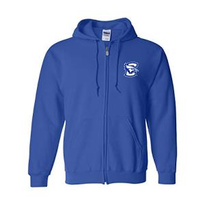 Creighton Bluejays Primary Logo Zip Hoodie - Royal