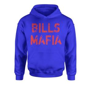 Bills Mafia Youth Hoodie in Royal Blue