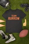 Toddler Team Burrow Hoodie in Black