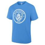 Manchester City FC Cotton T-Shirt - Light Blue