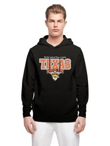 Mister Tee Texas Hook'em Graphic Print Hoodie