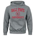 Ball State University Charcoal Grey Hoodie - XL