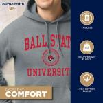 Ball State University Charcoal Grey Hoodie - XL