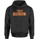 Team Burrow Black Hoodie - 3X-Large