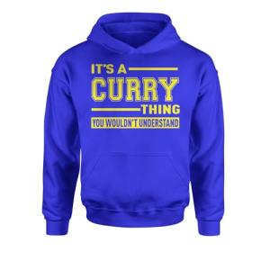 It’s a Curry Thing Youth Hoodie - Royal Blue