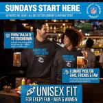 Carolina Panthers Adult Heather Hooded Sweatshirt